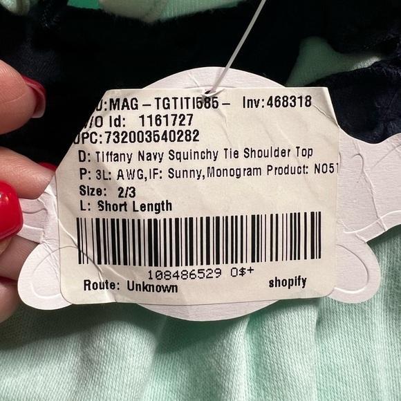 GIRLS LOLLY WOLLY DOODLE SUN TOP MONOGRAMMED WITH “AWG” SIZE 2/3 NWT - Picture 7 of 10